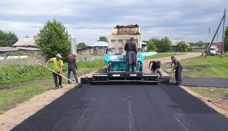 Работы по восстановлению дорожного полотна успешно закончены